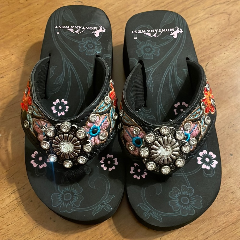 Montana West Toddler flip flops